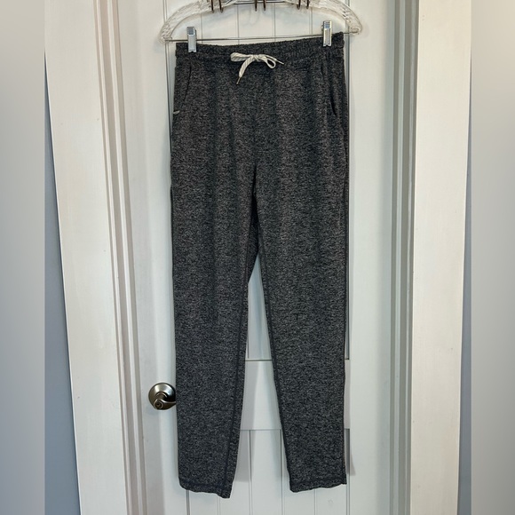Men's Vuori Ponto Performance Heathered Gray Joggers Pants Size Medium - Picture 2 of 9
